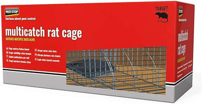 Pest Stop Multicatch Rat Cage