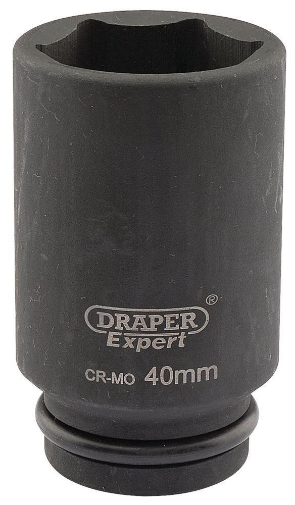 Draper 40MM IMP.DEEP SCKET 3/4DR 05071 HI-TORQÂ® Metric Deep Impact Sockets, 3/4" Sq. Dr.