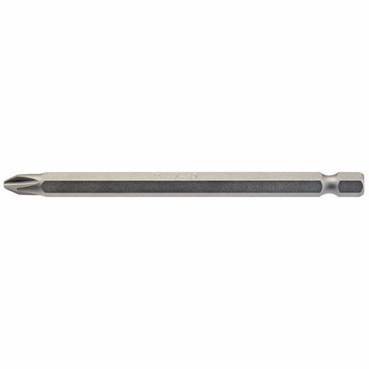 Draper 100MM NO2 C.SLOT S/D.BIT 64365 1/4" Hex. Cross Slot E Shank Insert Bits