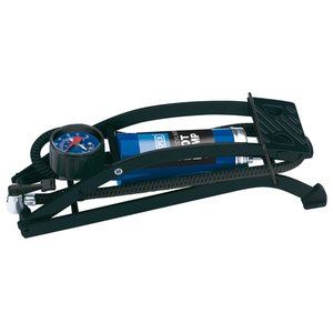 Draper FOOTPUMP WITH PRESSURE GAUGE 14172 Single Cylinder Foot Pump with Pressure Gauge