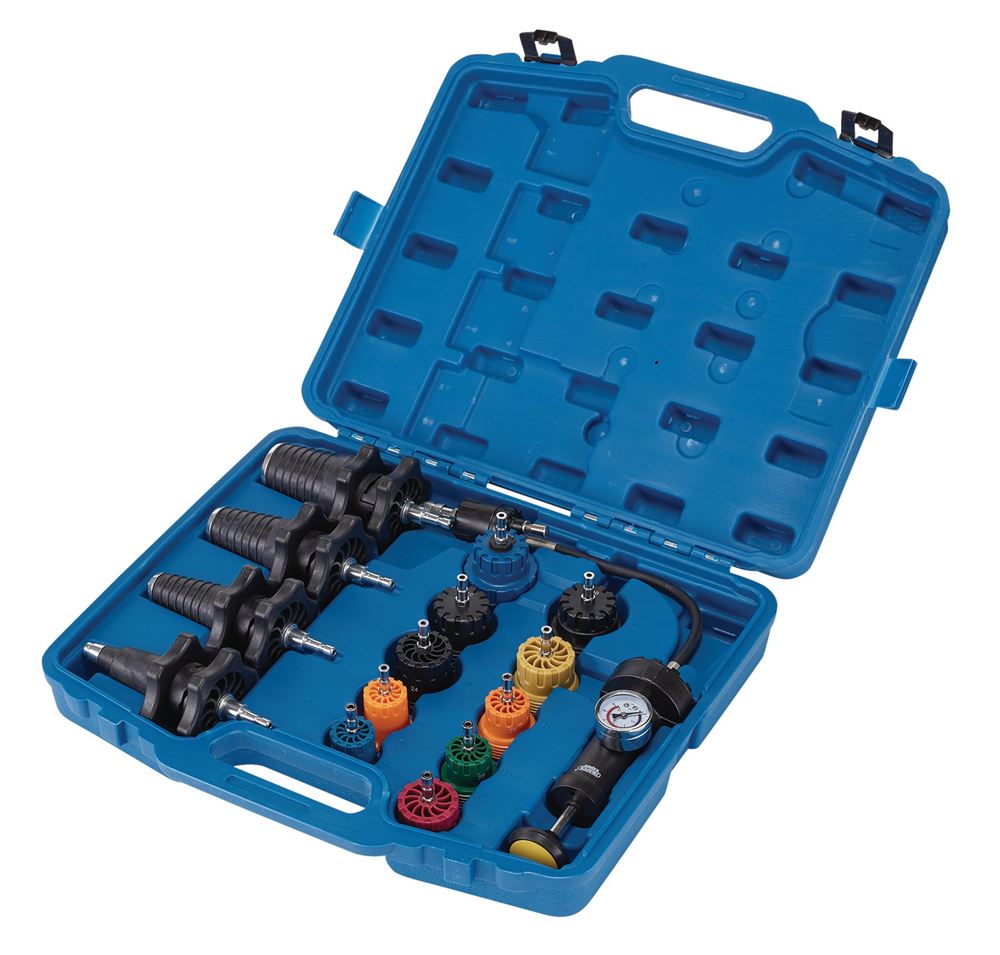 Draper UNIVERSAL PRESSURE TEST KIT 2 21439 21439 Universal Pressure Test Kit (15 Piece)