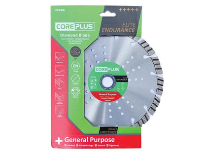 CorePlus CORDBGP230E GP230E Elite General-Purpose Diamond Blade 230mm