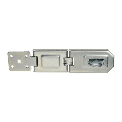 TIMCO Single Hinged Hasp & Staple 160mm Silver Pack 1
