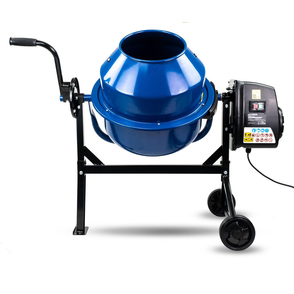 Hyundai HYCM63E Electric Cement Mixer 220W 63L 230V Concrete Mixer Building Mixer