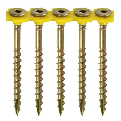 TIMCO Collated Floor Screw SQ ZYP 4.2 x 55 Pack 1000
