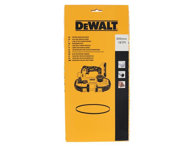 DeWalt Power Tools DT8477 Portable Band Saw Blade 899 x 18 TPI (3 Pack)
