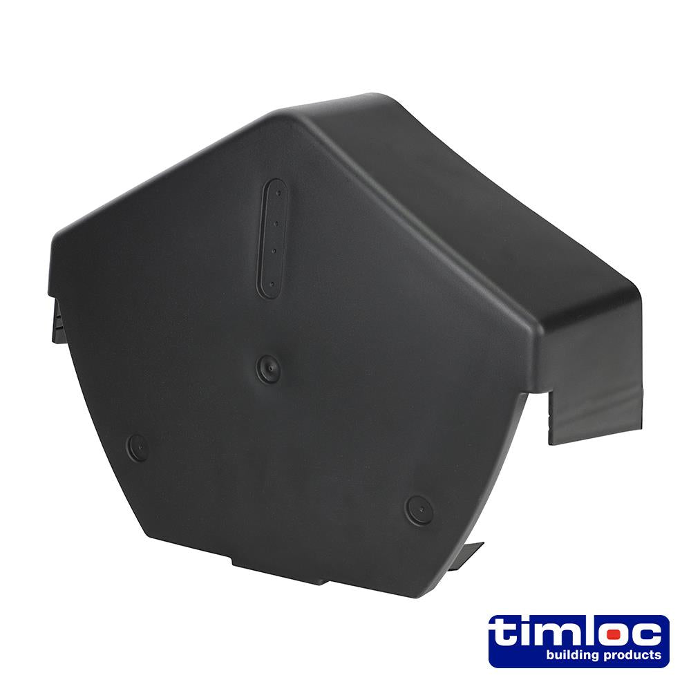 TIMCO Universal Angled Cap Black 265 x 240 Pack 1