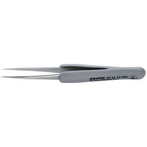 Draper RUBBER TWEEZERS ESD S/STEEL 13196 13196 ESD Precision Tweezers with rubber handles ESD