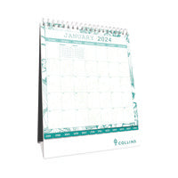 Collins Tara Desk Calendar MTV 2024