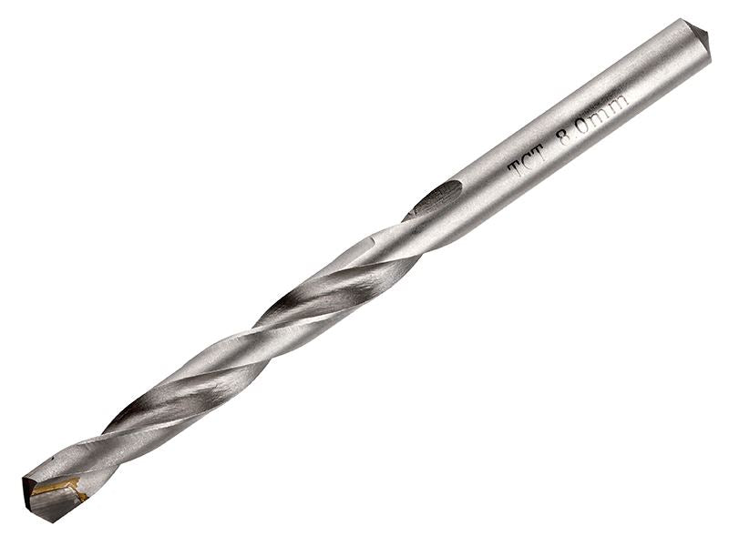 IRWIN� 10502680 HSS TCT Tip Drill Bit 9.0mm OL:125mm WL:81mm