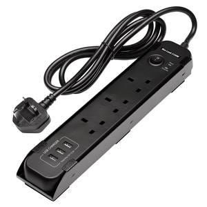 BUNKER  UK Power Strip with Magnetic Holder