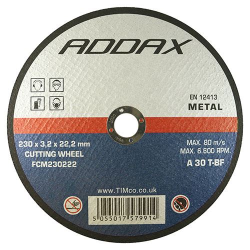 TIMCO Metal Cutting Discs 230 x 22.2 x 3.2 Pack 25