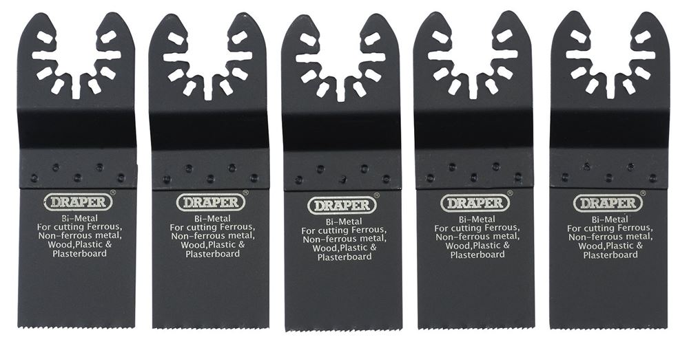 Draper OMT BIM CUT BLADE - 34MM 5PCS 70476 70476 Multi-Tool Plunge Cutter (5 Piece)