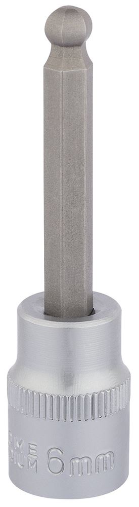 Draper 6MM BALL HEX SOCKET 3/8 16289 3/8" Sq. Dr. Metric Ball End Hexagonal Socket Bits AO