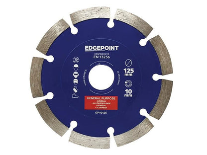 EdgePoint EDGDBGP10125 GP10125 General-Purpose Diamond Blade 125mm