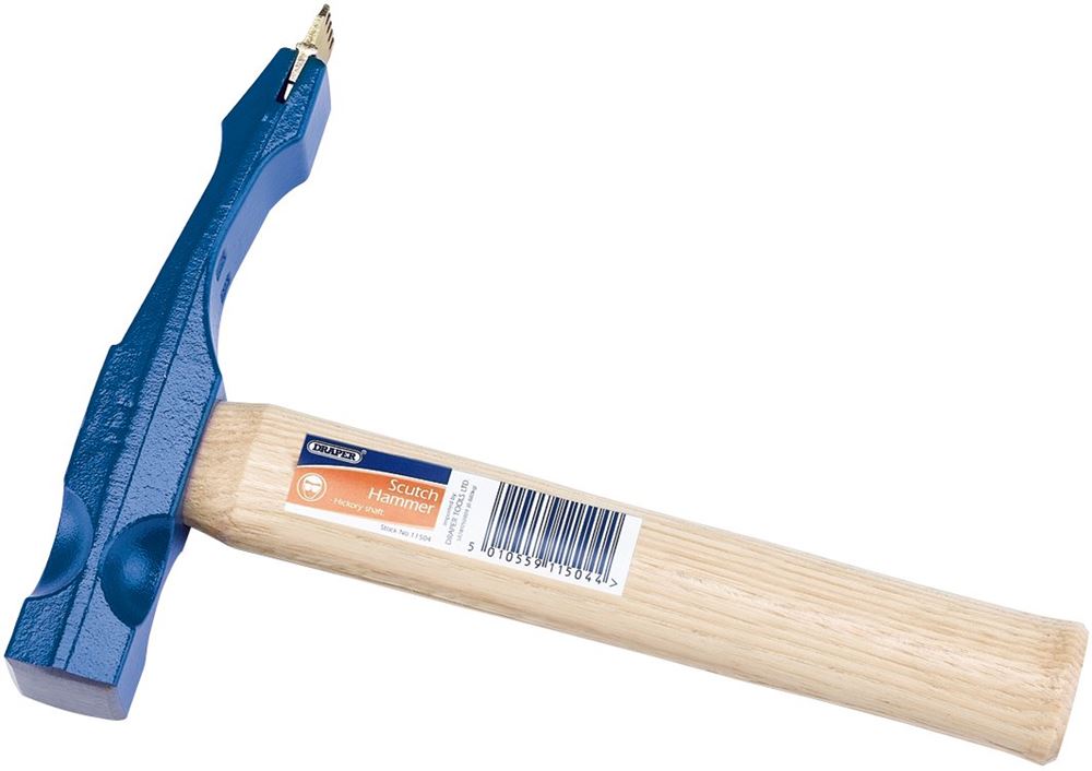 Draper BRICK SCUTCH HAMMER 11504 Single Ended Scutch Hammer