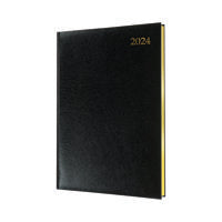 Collins Quarto Diary WTV Appt Blk 24