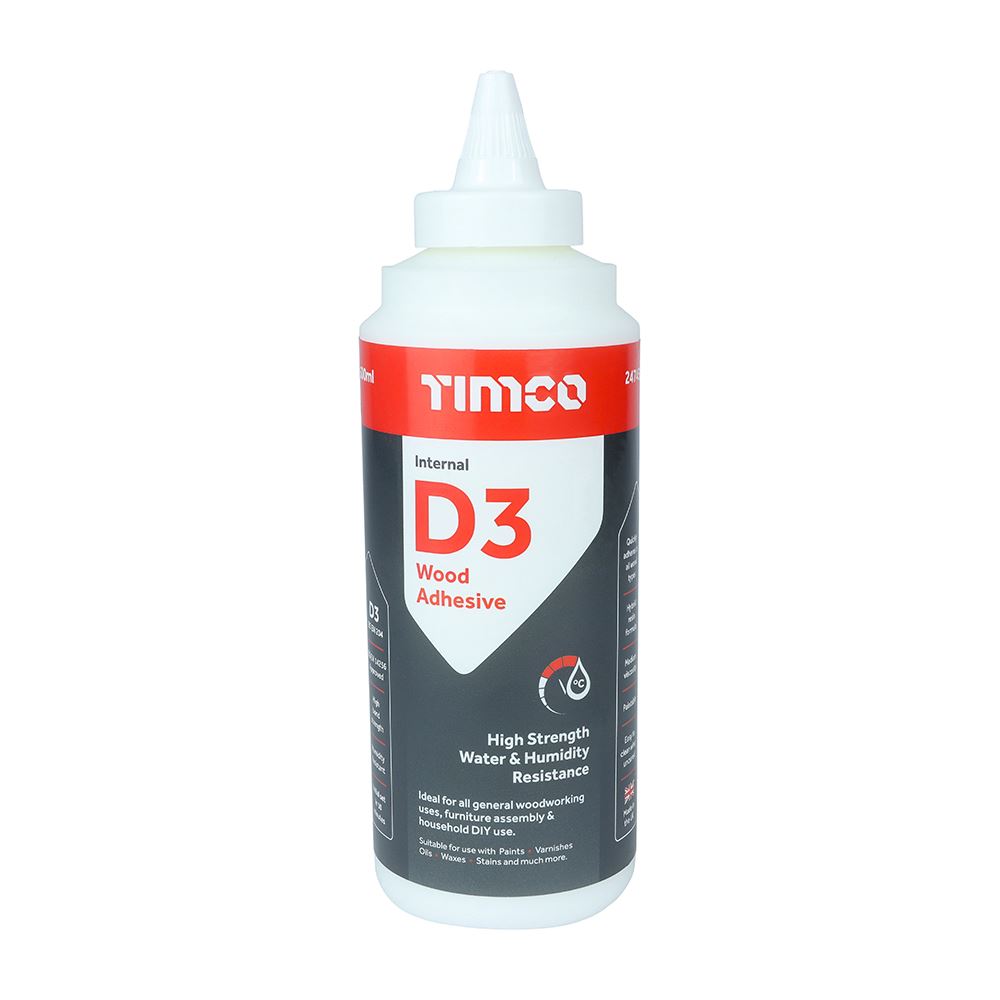 TIMCO D3 Wood Adhesive nan 500ml Pack 1.0