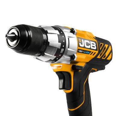JCB JCB-18DD-4XB Cordless Drill Driver 4.0Ah 2.4A 18V Li-Ion Cordless Drill Screwdriver
