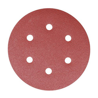 TIMCO Orbital Sanding Discs P180 150mm Red Pack 5