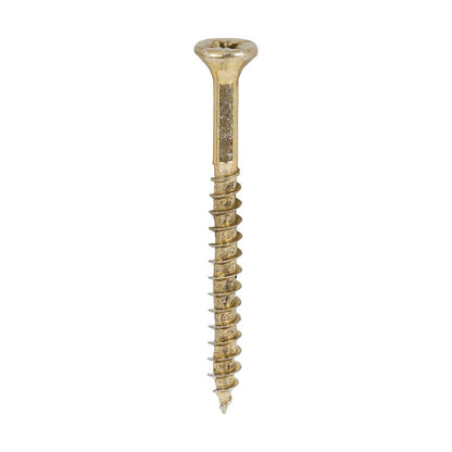 TIMCO Velocity Screw PZ2 CSK ZYP 4.0 x 45 Gold Pack 200