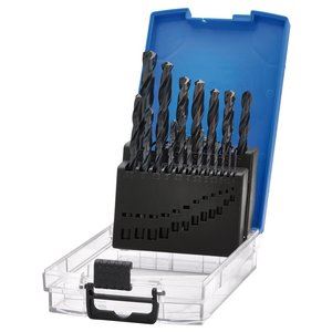 Draper HSS DRILL BIT SET - 19PCS 08850 Black HSS Drill Bit Set (19 Piece)