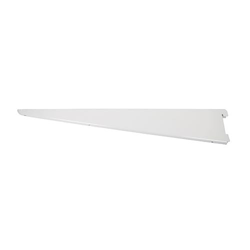 MOQ - TIMCO Twin Slot Shelf Bracket White 470mm White Pack 1