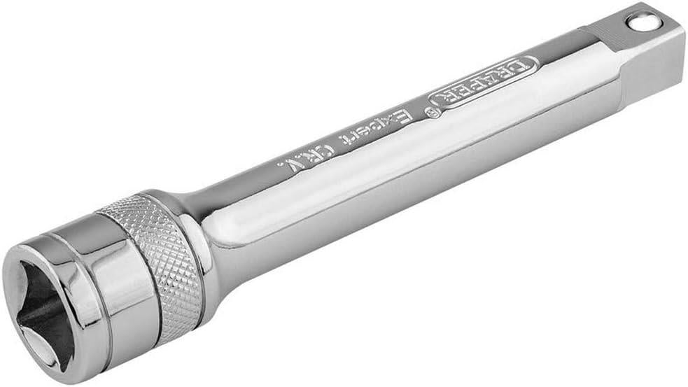 Draper 125MM EXT. BAR 1/2DR-PCKD 16751 1/2" Sq. Dr. Extension Bars (Polished Chrome)