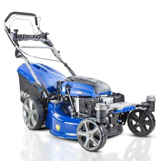 Hyundai HYM510SPEZ Petrol Lawn Mower 196cc 20"/51cm Electric Start Self Propelled Garden Mower Garden Grass Cutting