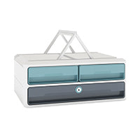 CEP Moovup 3 Drawer Module Mint/SGry