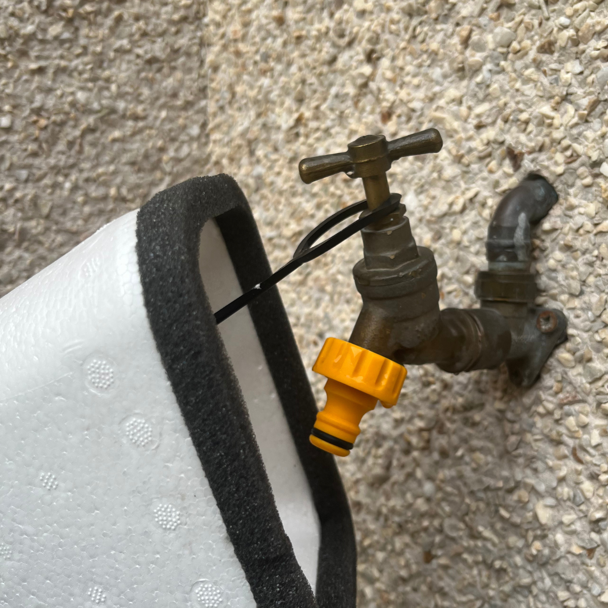 Yuzet Outside Tap Cover Insulated Polystyrene Thermal Frost Protector Tap Jacket