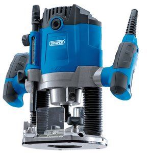 Draper 1800W 12MM ELECTRIC ROUTER 02520 230V Variable Speed Router, 1/2", 1800W