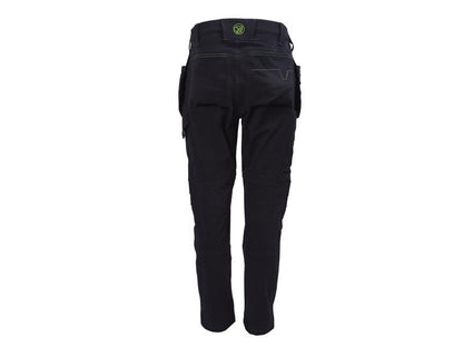 APA Calgary Black Stretch Holster Trousers Waist 42in Leg 31in
