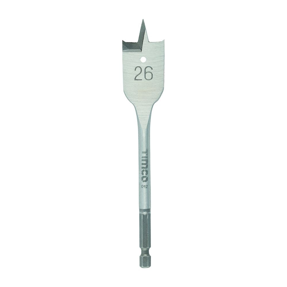 TIMCO Flat Wood Bit 26.0 x 152 Pack 1