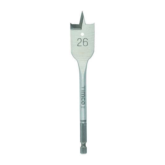 TIMCO Flat Wood Bit 26.0 x 152 Pack 1