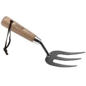 Draper CARBON STEEL HAND FORK (ASH) 14314 Carbon Steel Heavy Duty Weeding Fork with Ash Handle
