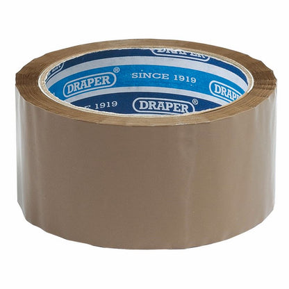Draper PACKING TAPE 66M X 48MM 63388 66M x 50mm Packing (Security) Tape Roll