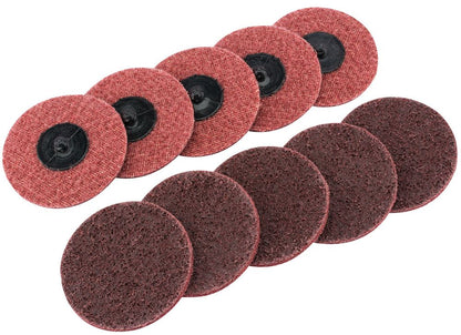 Draper SURF.COND.PAD 75MM MEDIUM(10) 75627 Polycarbide Abrasive Pads