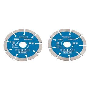 DRAPER 99794 - Segmented Diamond Blade Twin Pack (115mm)