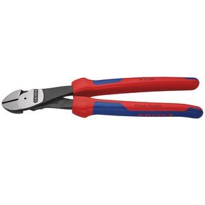 Draper HIGH LEV. CENTRE CUTTERS 250MM 34605 High Leverage Diagonal Side Cutters with 12Â° Angled Head
