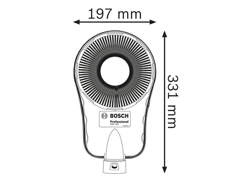 BSH GDE 162 Professional SDS Dust Guard
