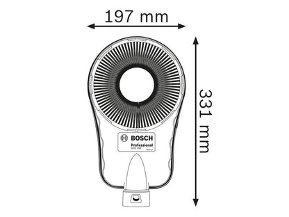 BSH GDE 162 Professional SDS Dust Guard