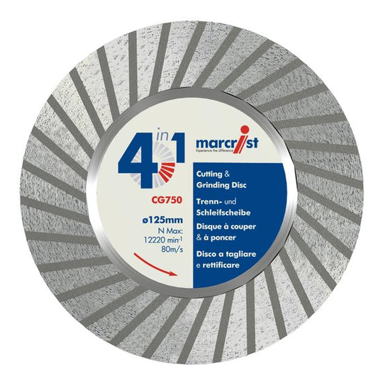 Marcrist CG750 Cut & Grinding Diamond Cutting Disc