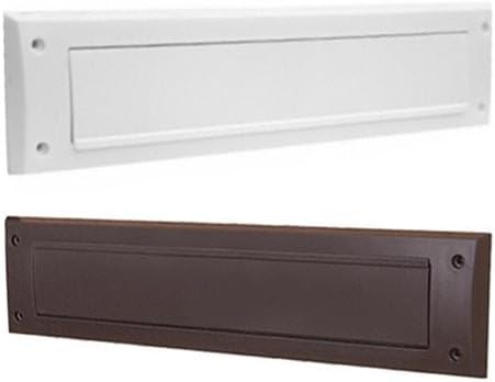 Exitex White Internal Letterbox seal with Flap draught seal