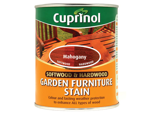 Cuprinol 5158523 Softwood & Hardwood Garden Furniture Stain Mahogany 750ml