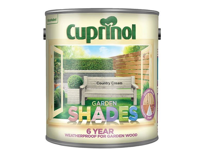 Cuprinol 5092589 Garden Shades Country Cream 2.5 litre