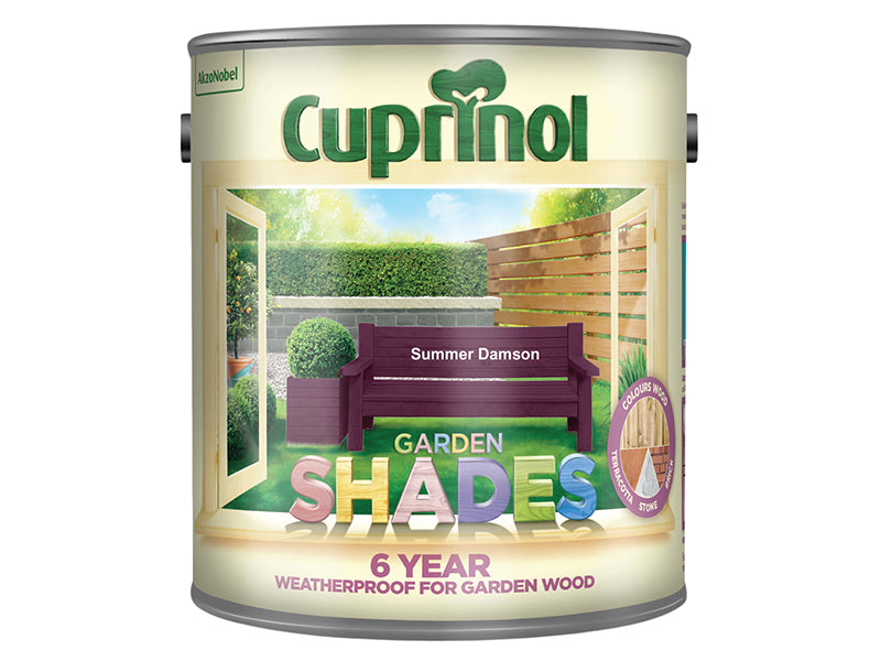 Cuprinol 5122396 Garden Shades Summer Damson 2.5 litre