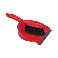 Dustpan And Brush Set Red