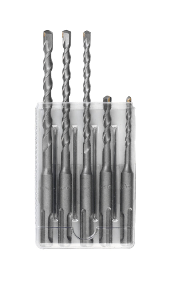 Makita D-03888 5 Piece Standard SDS Plus Drill Bit Set
