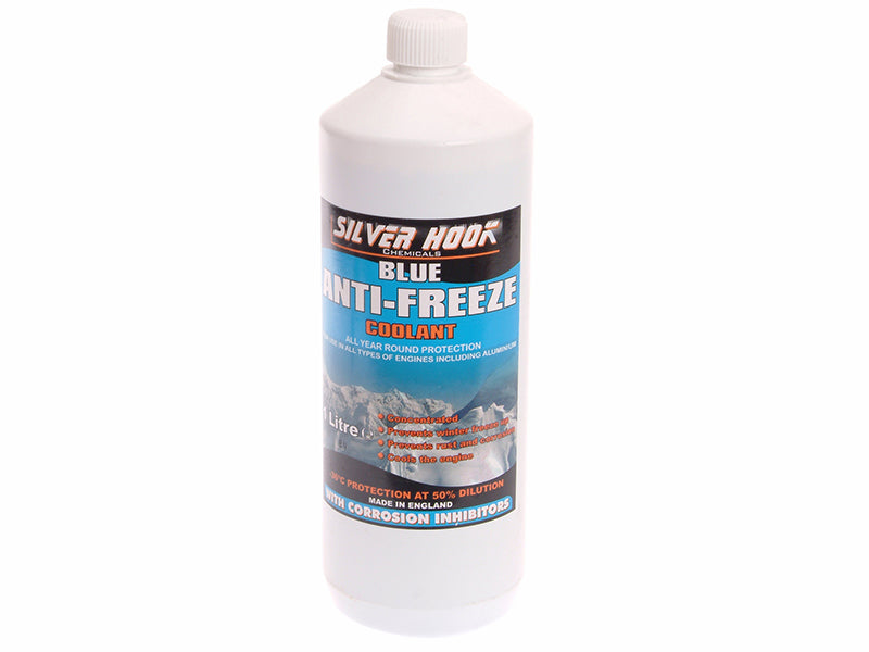 Silverhook SHA1 Fully Concentrated Antifreeze Blue 1 litre